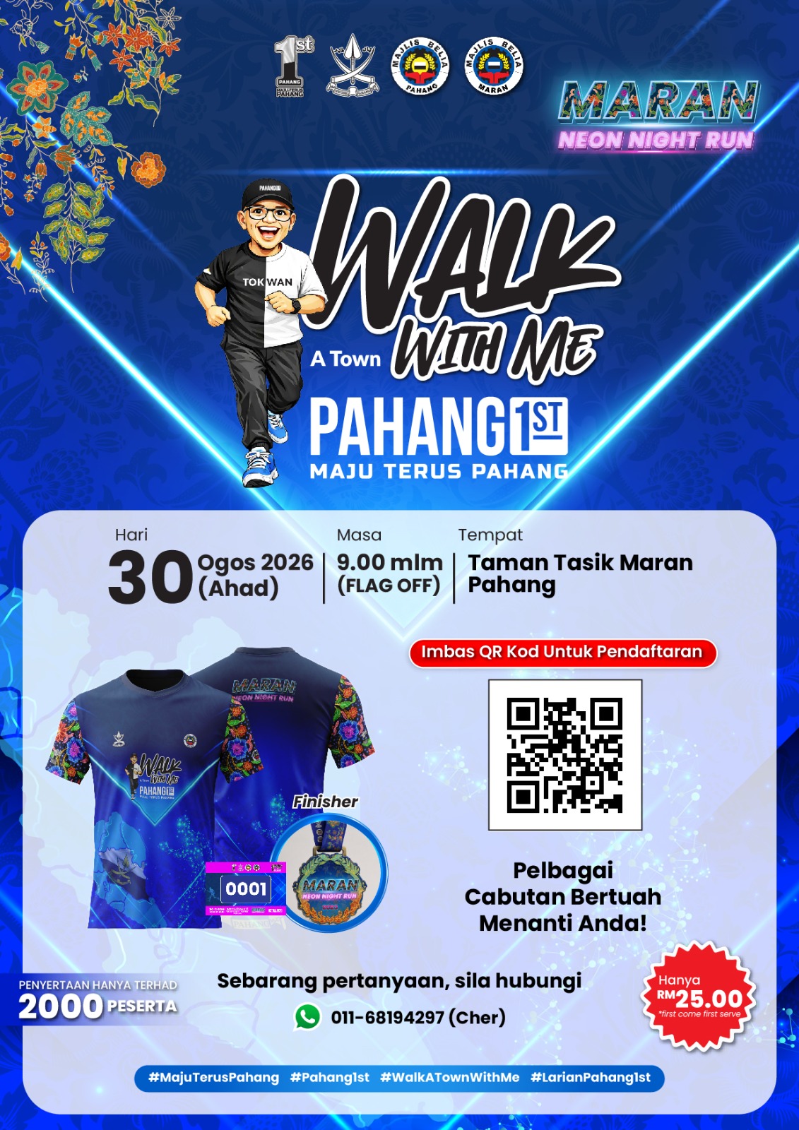 Maran Neon Night Run X Batik